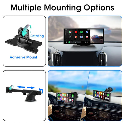 Carsync Premium™ 10.26-Inch Wireless Carplay System